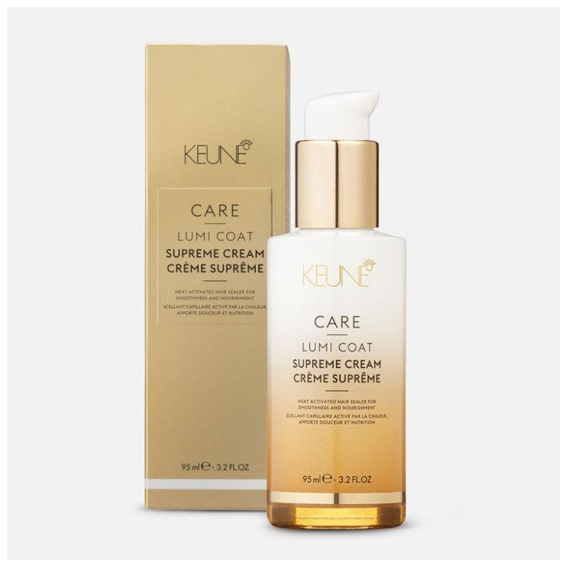 Crema termoprotettiva Keune Care Lumi Coat Supreme Cream 95 ml