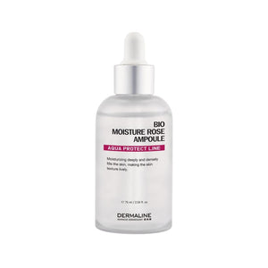 Dermaline Aqua Protect Line Bio Moisture Rose Ampoule 75 ml — Fiala viso idratante