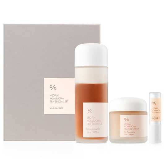 Dr.ceuracle Set regalo Set speciale Kombucha vegano — Kit skincare