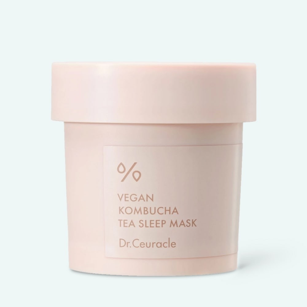Dr.Ceuracle Vegan Kombucha Tea Sleep Maschera 100 ml — Maschera viso notte