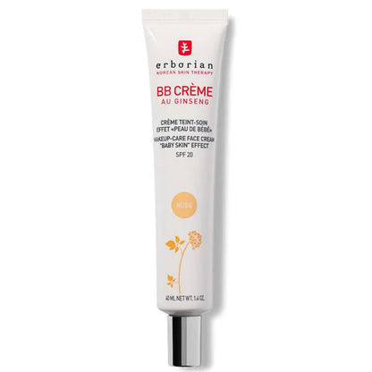 Erborian BB krém SPF 20 (BB Creme Make-up Care crema viso) 40 ml - Shade: Nude
