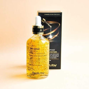 Farmstay 24K Oro Solution Perfect Ampoule 100 ml — Serum do twarzy