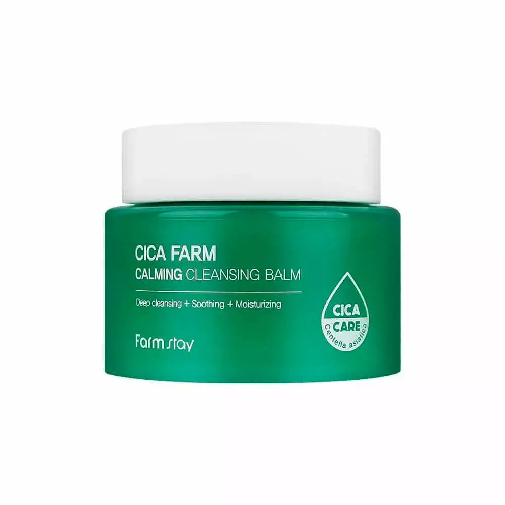 Farmstay Cica Farm 95 ml Kojący balsam do oczyszczania twarzy — Balsam do oczyszczania twarzy