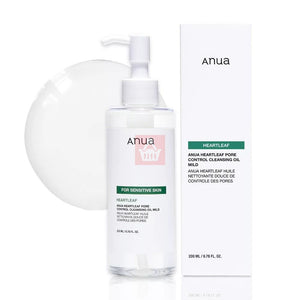 Anua Heartleaf Controllo Pori Olio detergente 200 ml — Gezichtsreinigingsolie