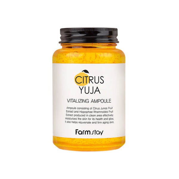 Farmstay Citrus Yuja Vitalizing Ampoule 250 ml — Serum do twarzy