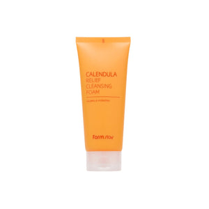 Farmstay Calendula Mousse detergente 180 ml — Żel do mycia twarzy
