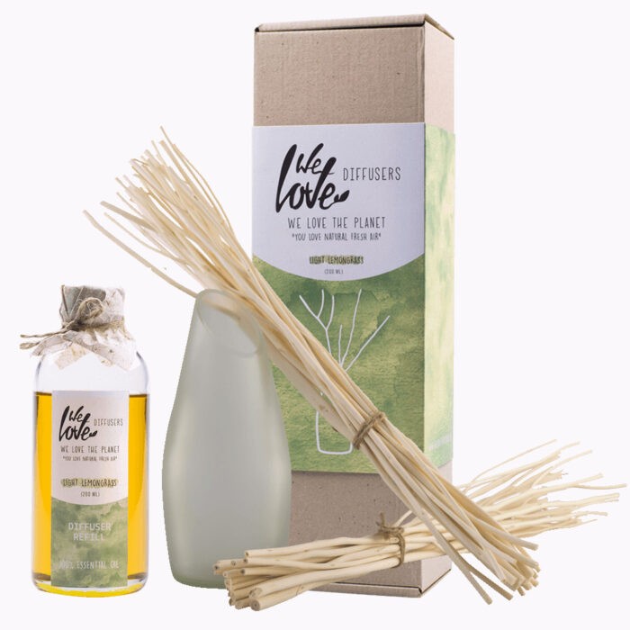 We Love the Planet Chiaro Lemongras Diffusore 200 ml — Difuzér vůní