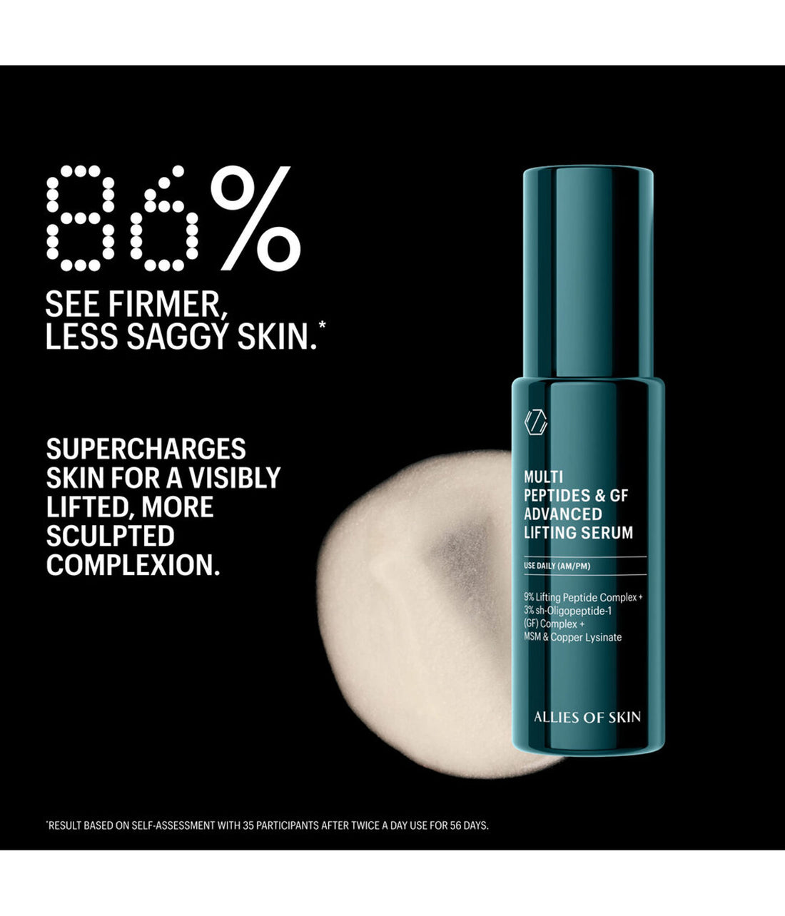 Allies of Skin Multi Peptides &amp; GF Advanced Lifting Serum 50 ml