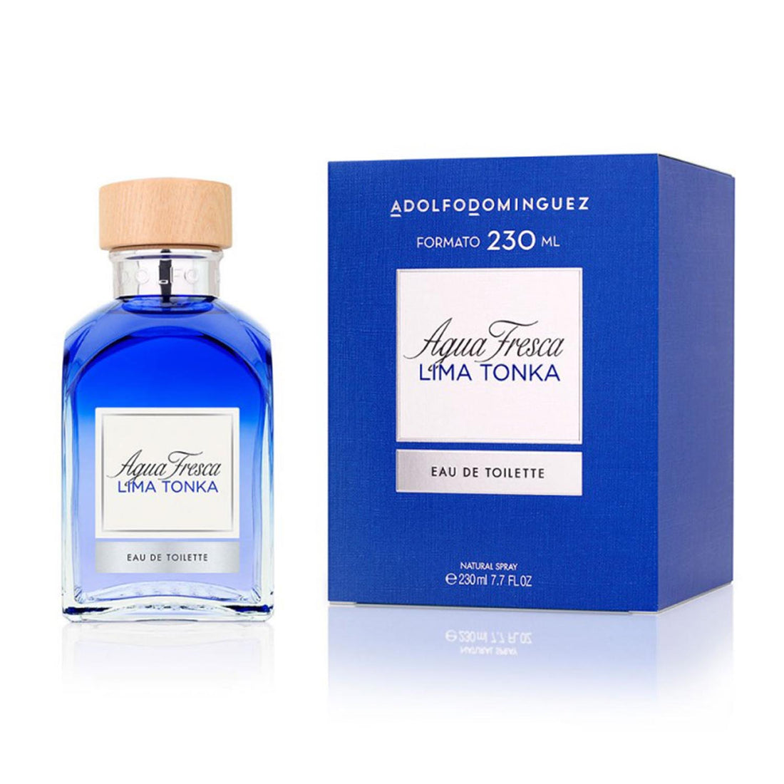 Adolfo Dominguez Agua Fresca Lima Tonka Eau de Toilette Uomo 230 ml — Eau de Toilette