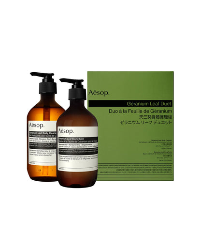 Aesop Geranium Leaf Duet Set