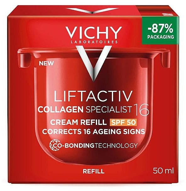 Vichy Liftactiv Collagen Specialist — crema giorno anti-età SPF 50 ricarica 50 ml