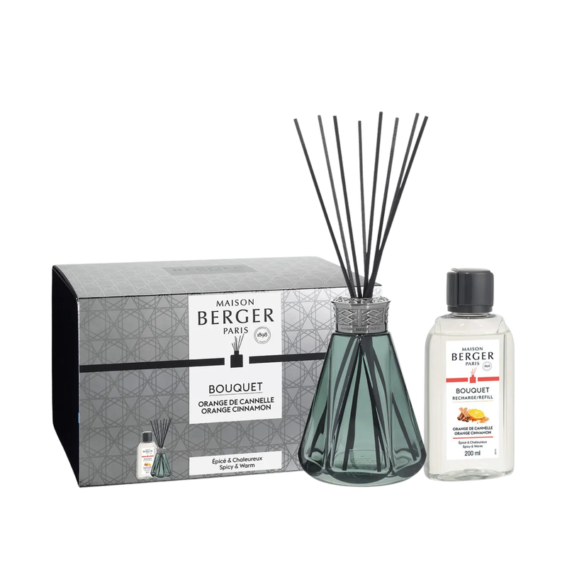 Maison berger paris Vintage pyramidset (grön) - Aroma diffuser presentset + refill - 200 ml