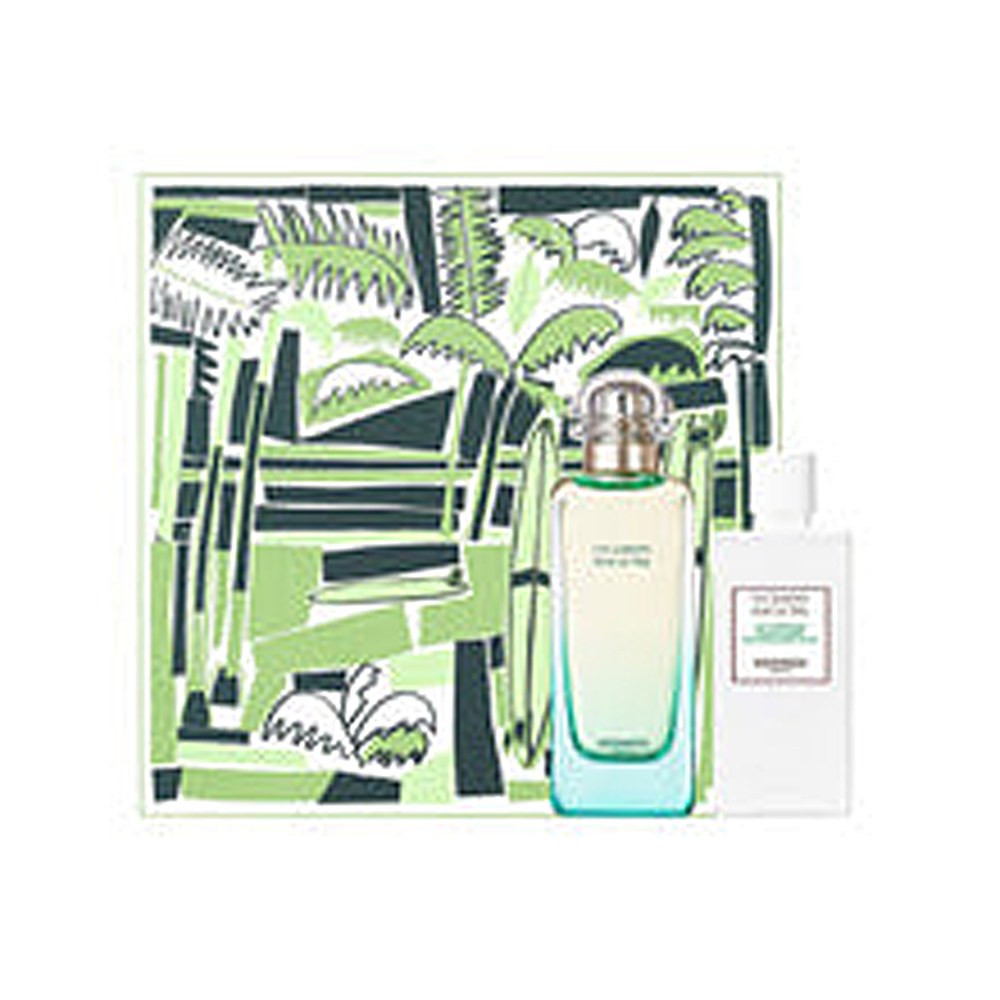 Hermès Un Jardin Sur Le Nil SET Eau de Toilette Unissex 100 ml + loção corporal 80 ml