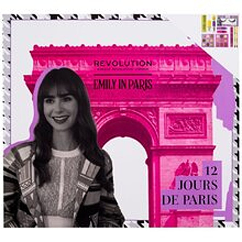 Makeup Revolution Emily In Paris adventskalender 12 Jours de Paris