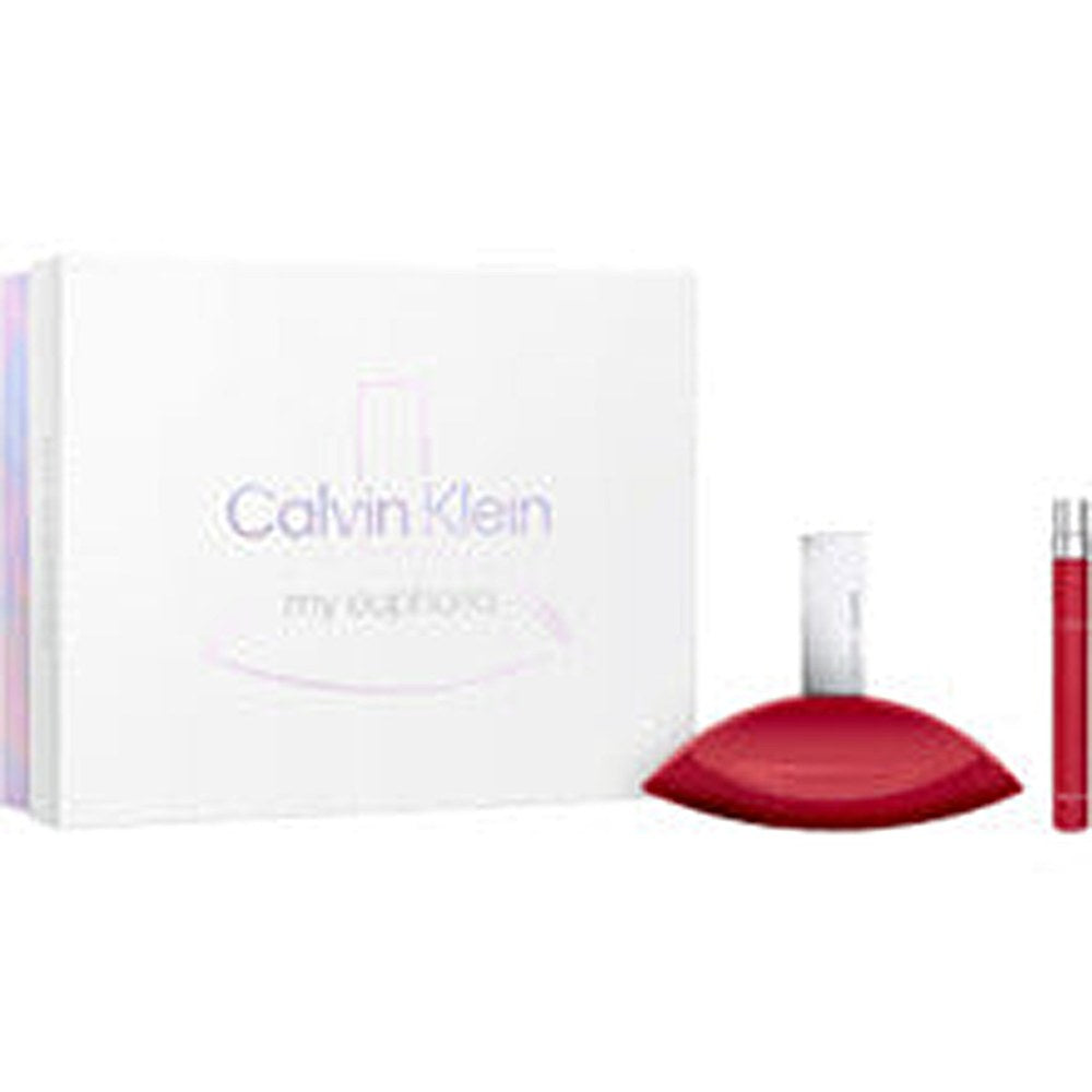 Calvin klein My Euphoria Cadeauset voor vrouwen eau de parfum 100 ml een miniatua eau de parfum 10 ml