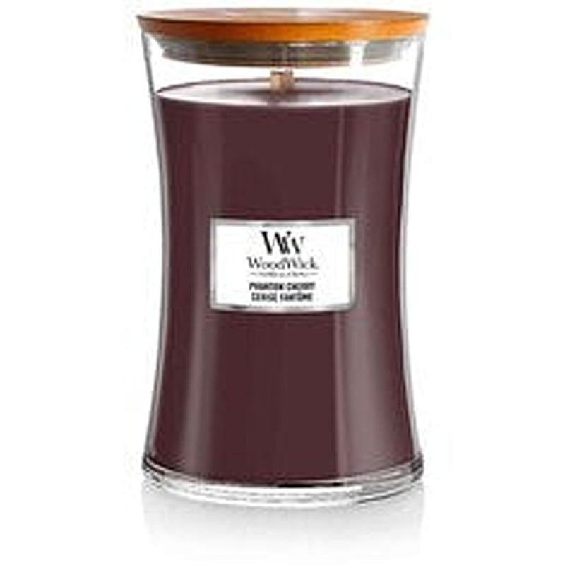Woodwick Fantomkirsebærkrukke (fantomkirsebær) - Duftlys - 609,5g