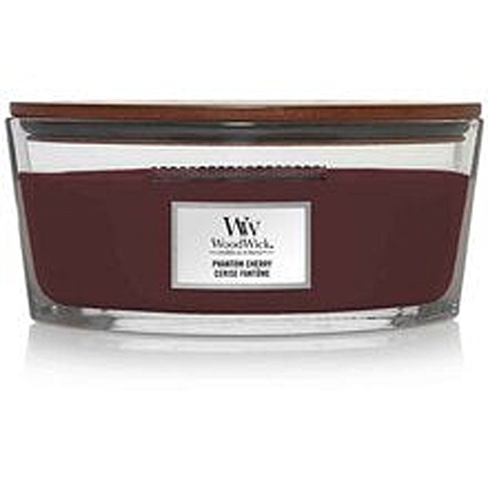 Woodwick Phantom Cherry Loì (cireș fantomă) - Lumânare parfumată - 453,6g