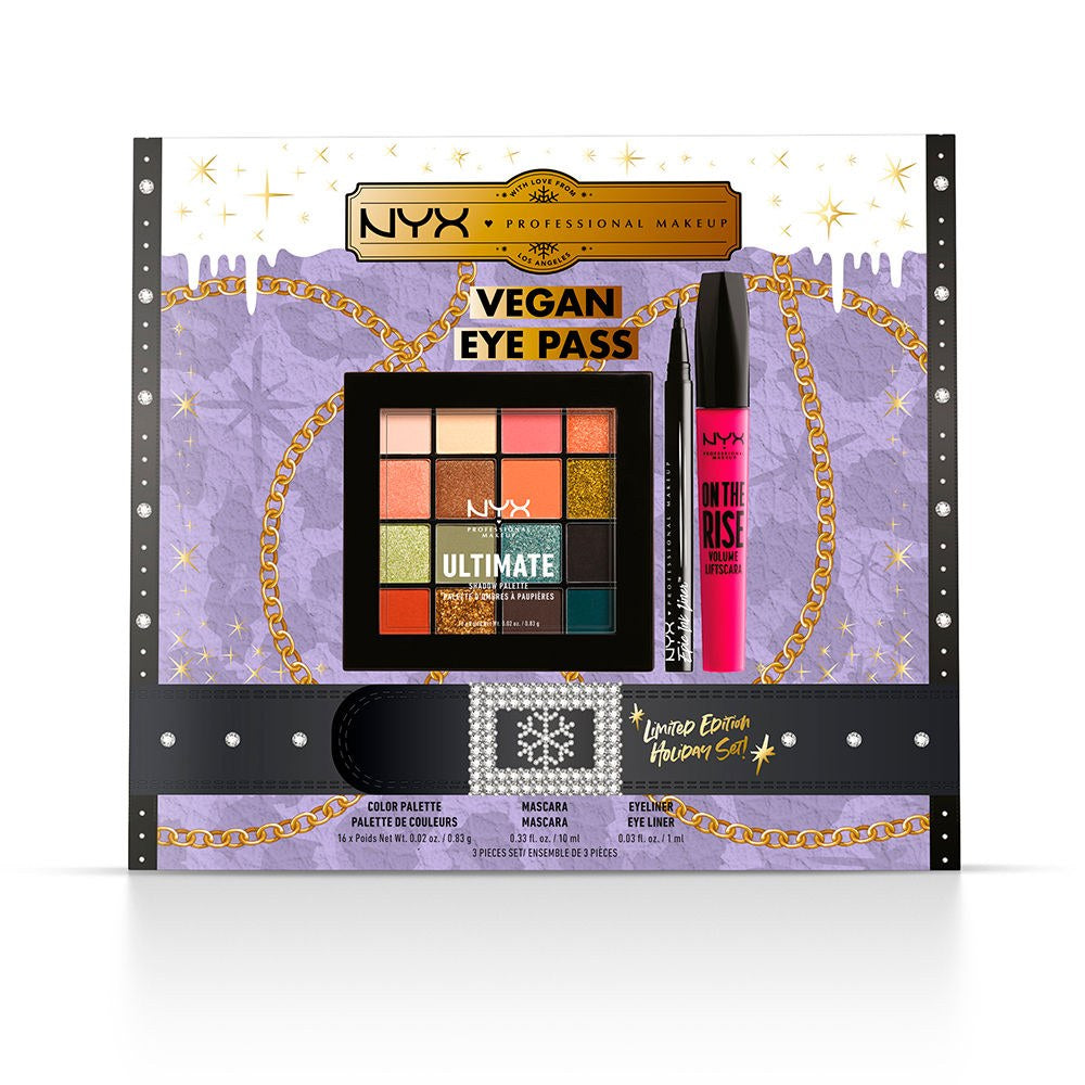 Nyx Vegan Eye Pass إصدار محدود مجموعة من 3 قطع