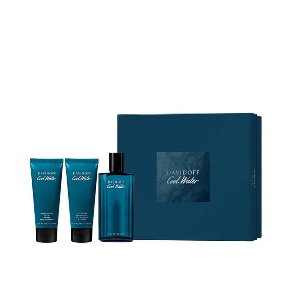 Davidoff 쿨워터 오드뚜왈렛 맨 125ml 애프터쉐이브 75ml 바디워시 75ml
