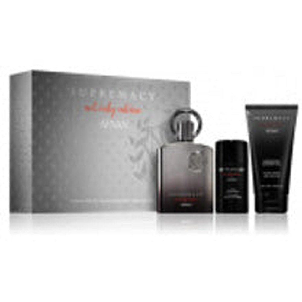 Afnan Supremacy Not Only Intense Zestaw ekstraktów perfum unisex 100 ml, balsam po goleniu 150 ml i żel pod prysznic 150 ml