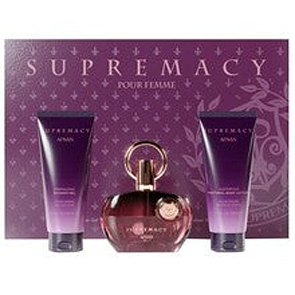 Afnan Supremacy Viola Presentset Eau de Parfum 100 ml, duschgel 100 ml och fuktgivande bodylotion 100 ml