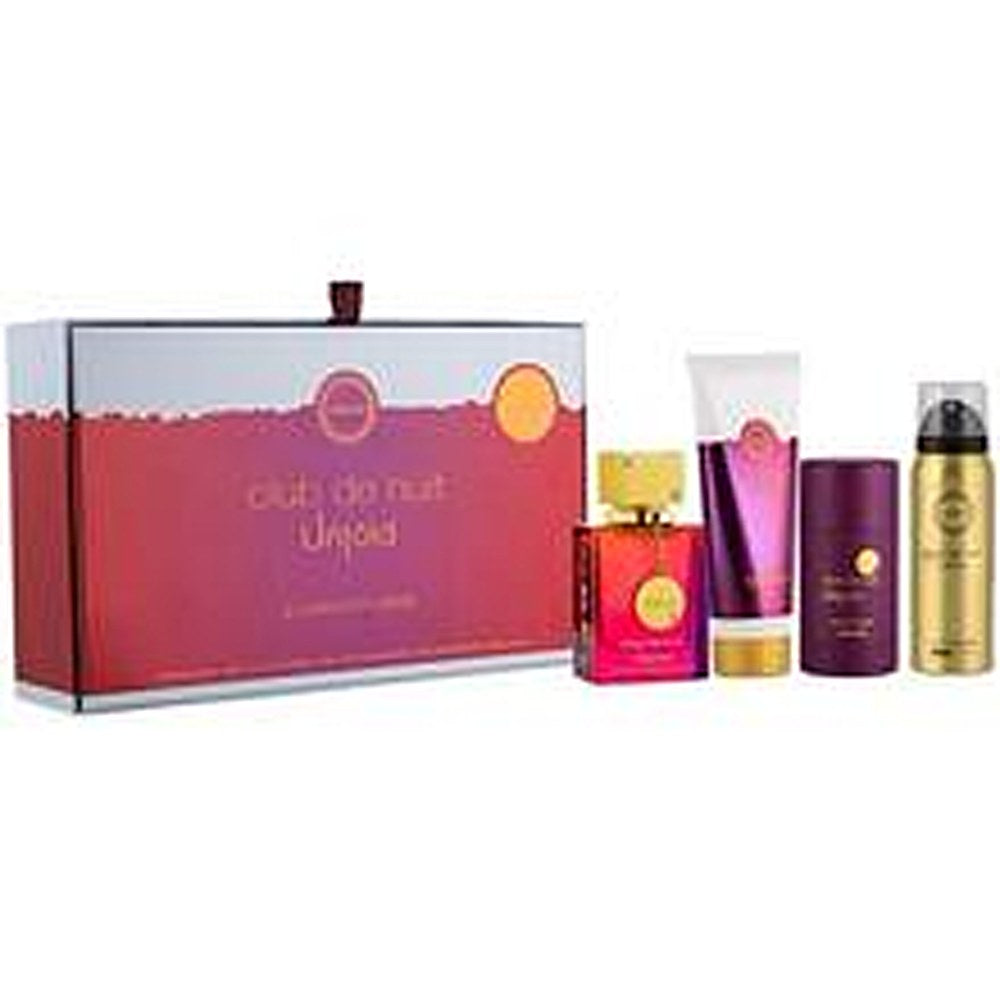Armaf Club De Nuit Untold Set Eau de Parfum 105 ml, loción corporal 100 ml, desodorante 75 g y spray corporal 50 ml