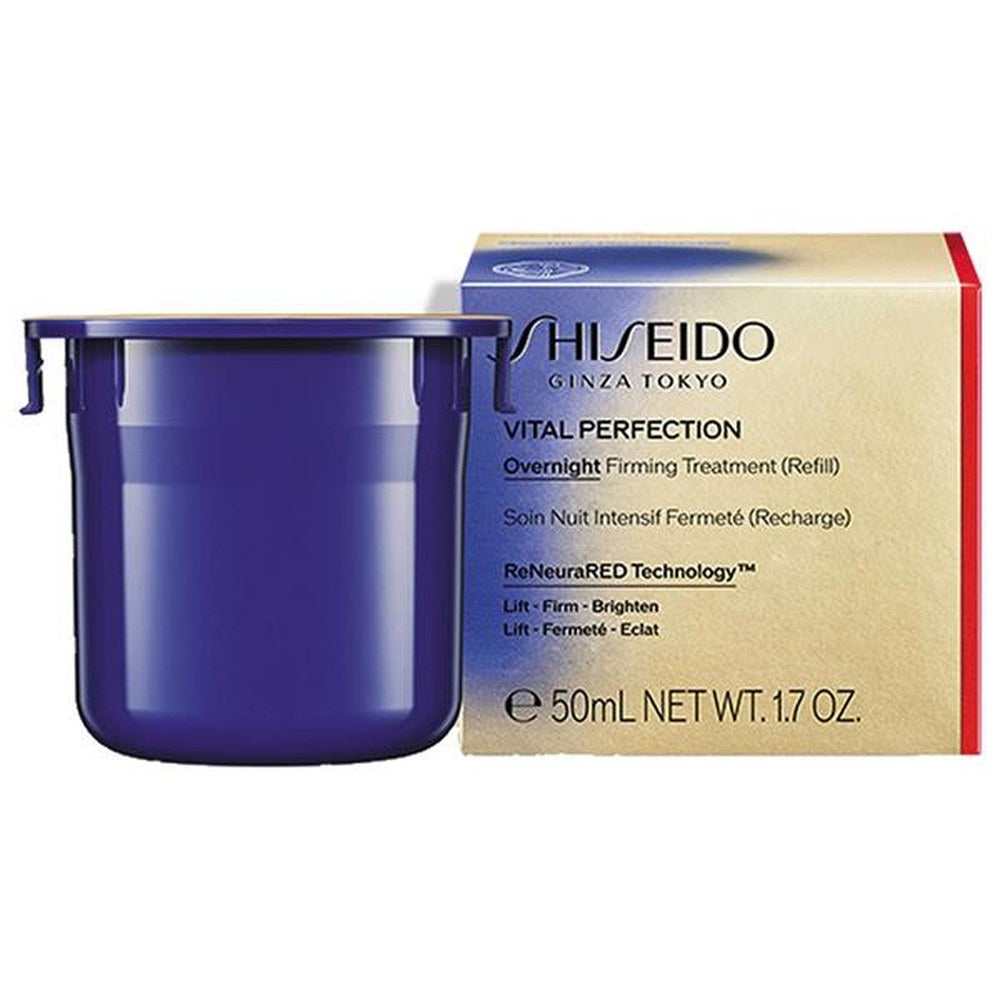 Shiseido Vital Perfection Overnight Advanced Treatment הרמה ומיצוק קרם לילה 50 מ"ל