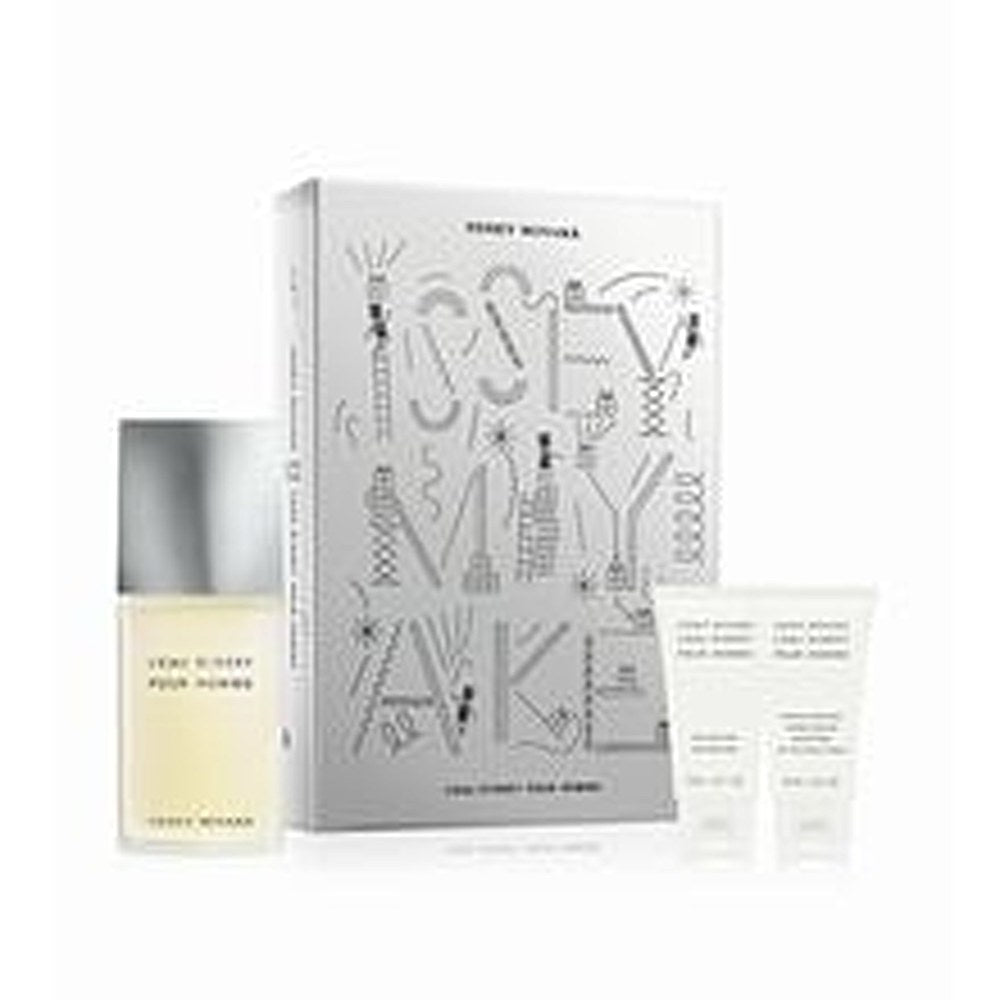 Issey Miyake Подарочный набор L´Eau D´Issey For Men Edt 125 мл, гель для душа 50 мл и бальзам после бритья 50 мл