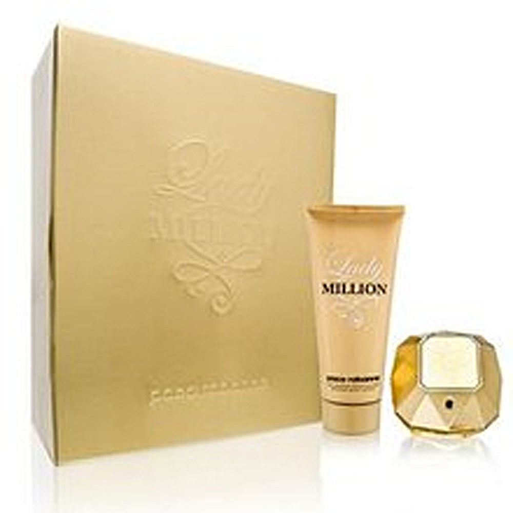 Paco Rabanne סט מתנות ליידי מיליון EDP 80 מ"ל וקרם גוף 100 מ"ל ליידי מיליון - 80 מ"ל
