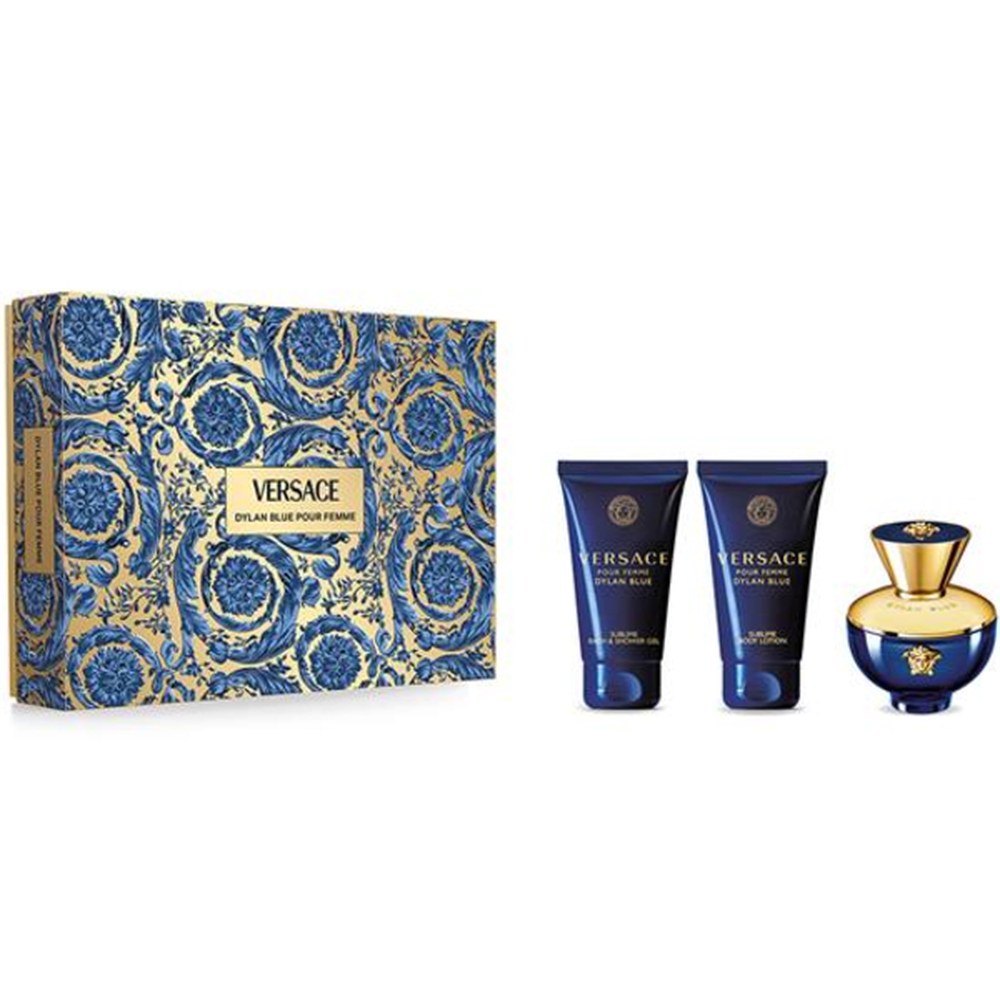 Versace Dylan Blue Donna 50 ml — Eau de Parfum Geschenkset 