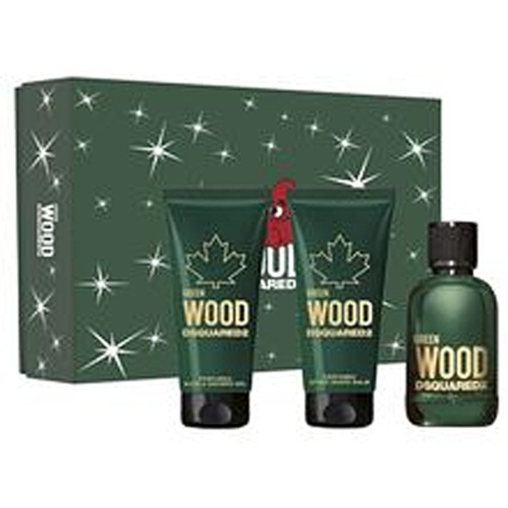 Dsquared2 Green Wood Men 100 ml — Eau de Toilette Set 