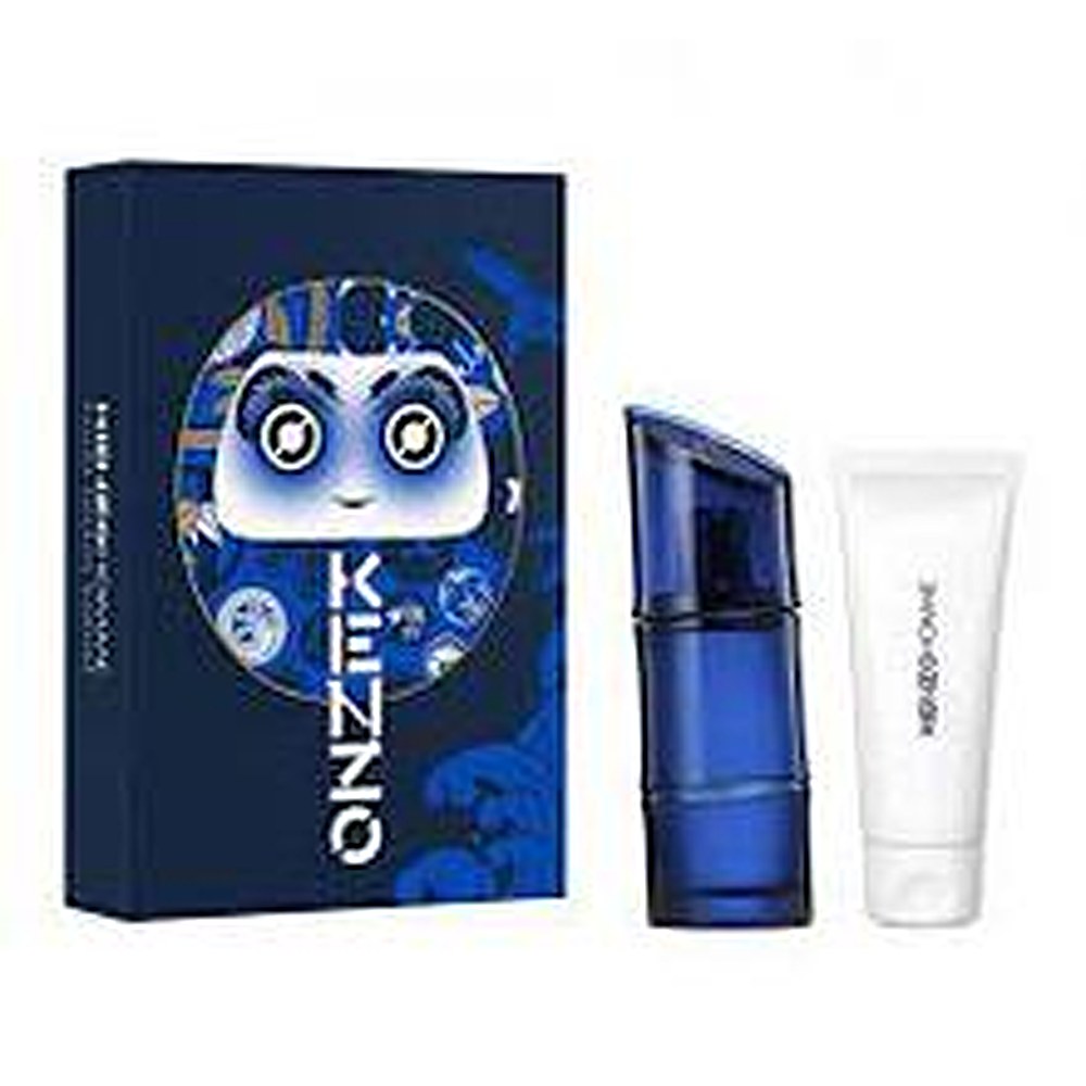 Kenzo Kenzo Men Eau de Toilette Intense סט מתנה EDT 60 מ"ל וג&