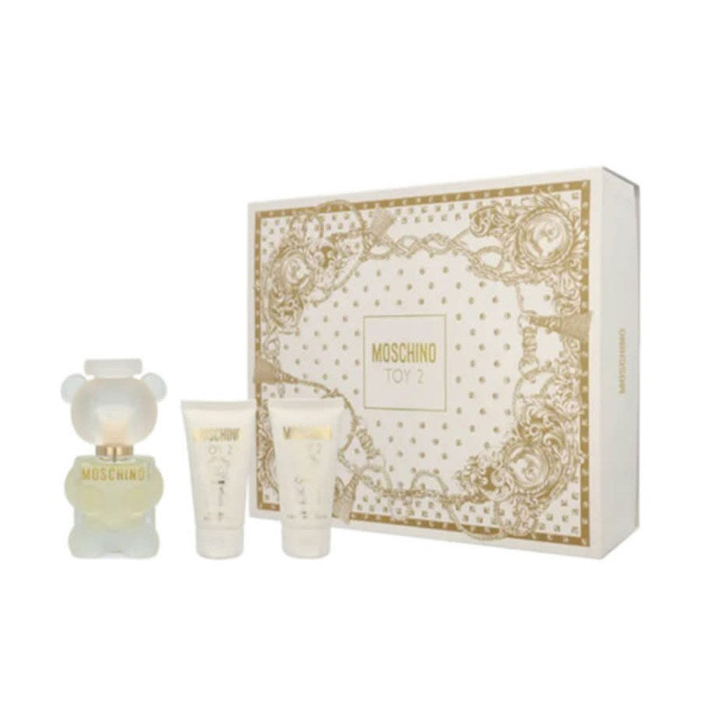 Moschino Coffret cadeau femme Toy 2 Eau de Parfum 50 ml + gel douche parfumé 50 ml + lait corporel parfumé 50 ml