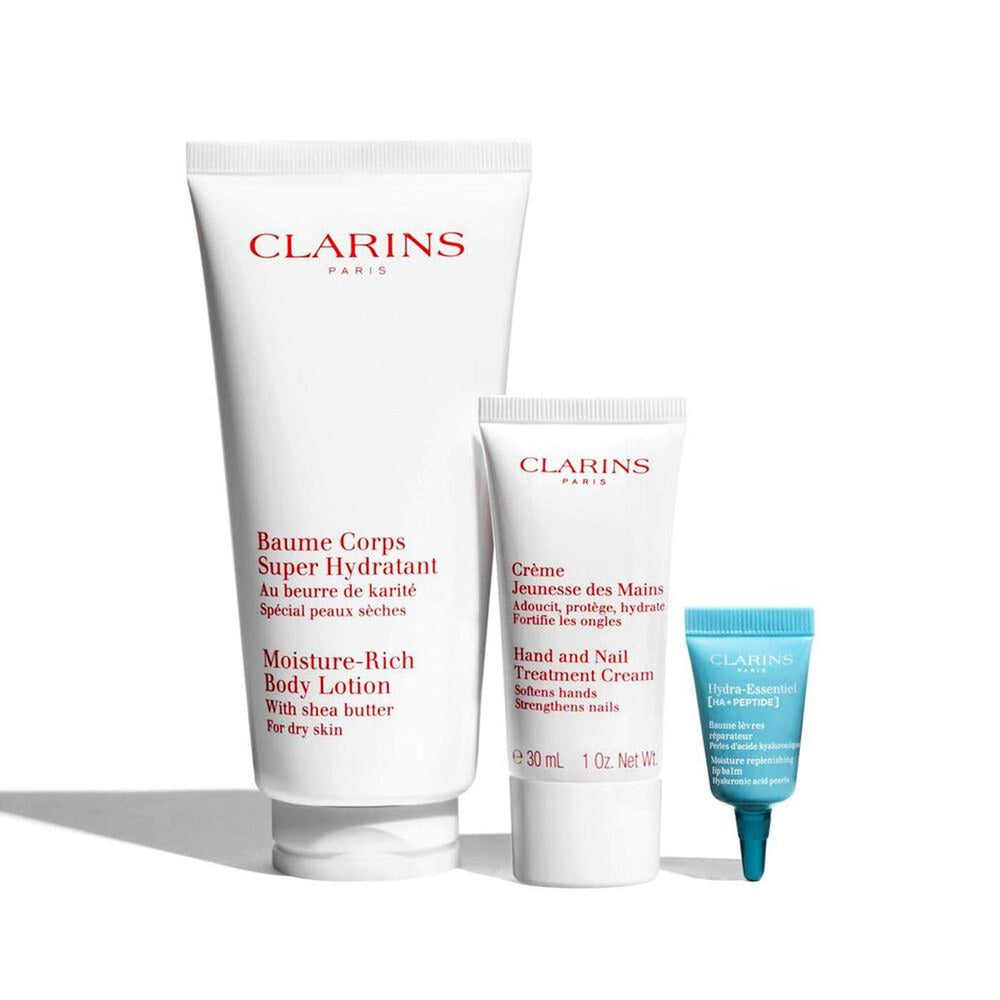 Clarins Σετ δώρου Body Care Collection για ενυδάτωση και σύσφιξη του δέρματος