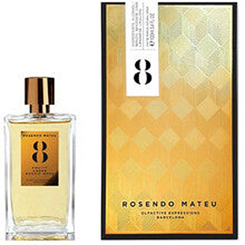 Rosendo mateu N°8 Eau de Parfum Fruitée, Ambrée, Musquée Exotique - 100 ml