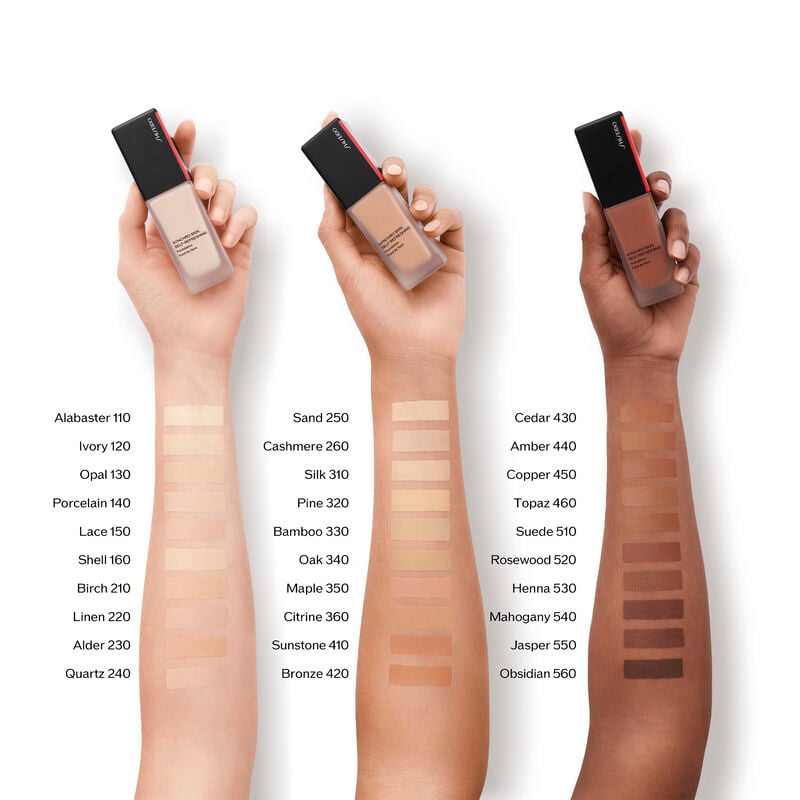 Shiseido Synchro Pelle Fondotinta 250 Sabbia SPF 30 30 ml — Flydende foundation