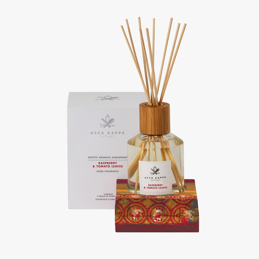 Diffusore di aromi "Raspberry &amp; Tomato Leaves" Acca Kappa Home Diffuser 250 ml