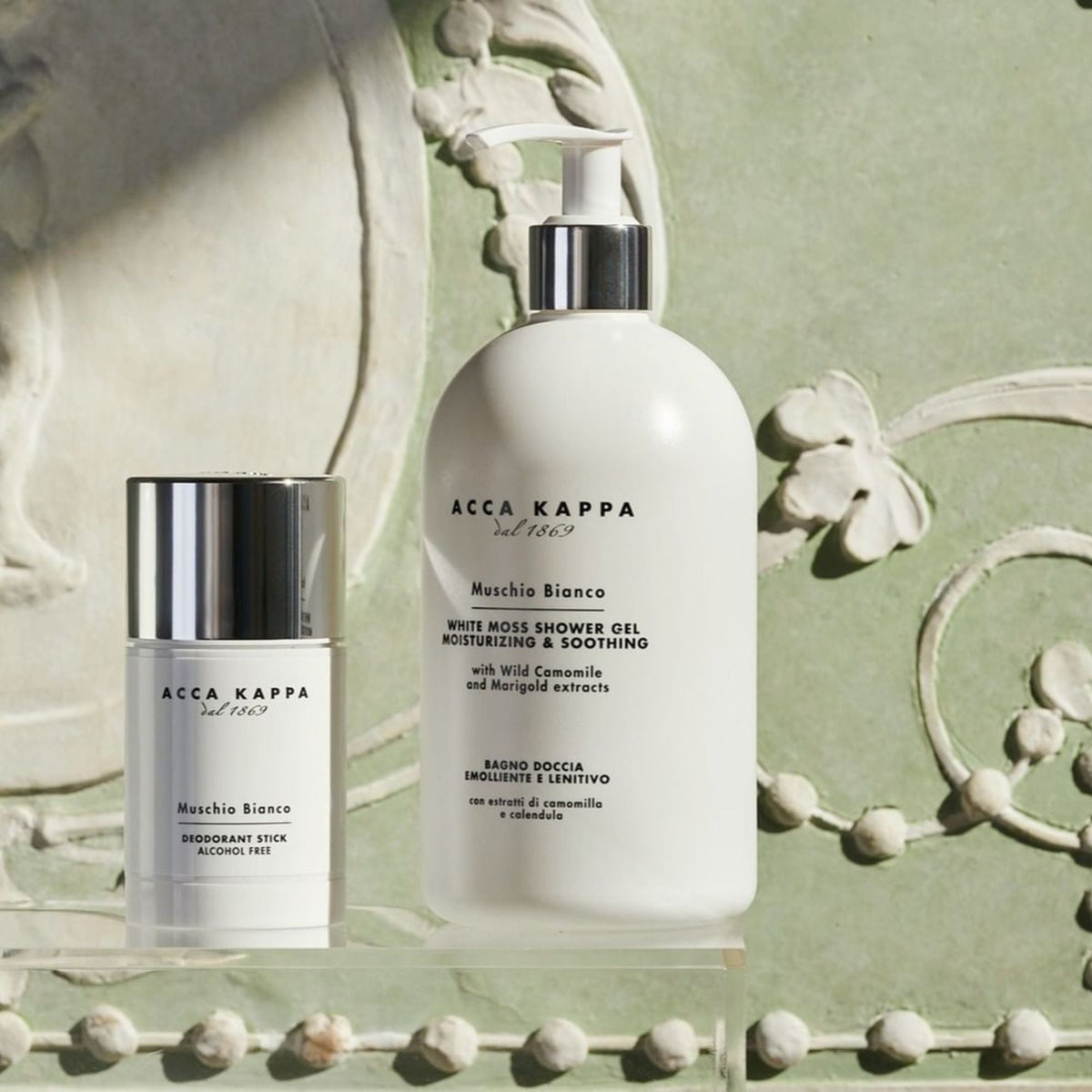 Acca Kappa White Moss Set (edc/30ml + g/doccia/200ml)