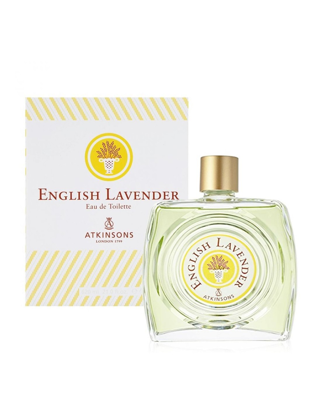 Atkinsons Engelsk lavendel Eau de Toilette til mænd - 620 ml