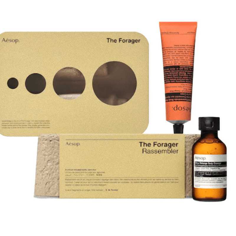 Podstawowy zestaw do ciała Aesop The Forager 2x100ml