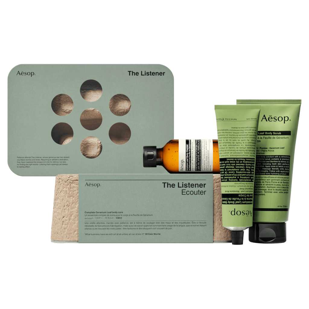 Aesop The Listener Geranium Trio 1 Piece