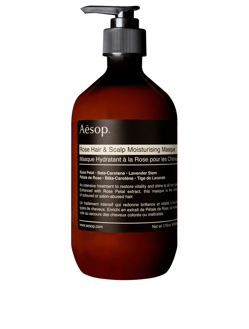 Aesop Rose Máscara Hidratante para Cabelo e Couro Cabeludo 500 ml