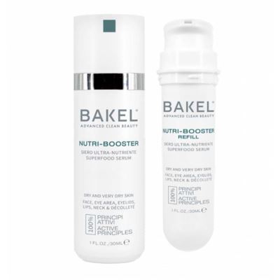 BAKEL Nutri-Booster Case &amp; Refill 30 ml Ultra-nährendes Serum für Gesicht und Augenkontur