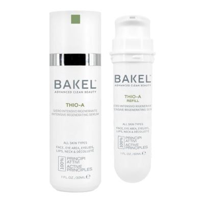 BAKEL Thio-A Case &amp; Refill 30 ml Sérum regenerador intensivo para rostro y contorno de ojos