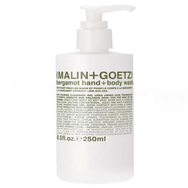 Malin+goetz Nettoyant corps mains bergamote 250 ml