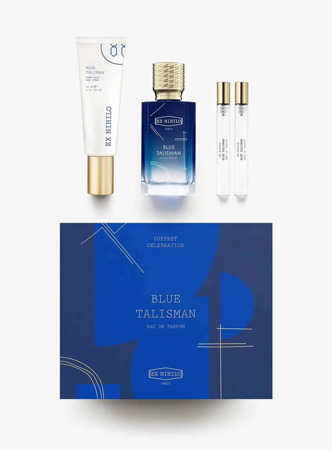 Ex Nihilo Blue Talisman Box – 100 ml Eau de Parfum Unisex + Handcreme 45 ml