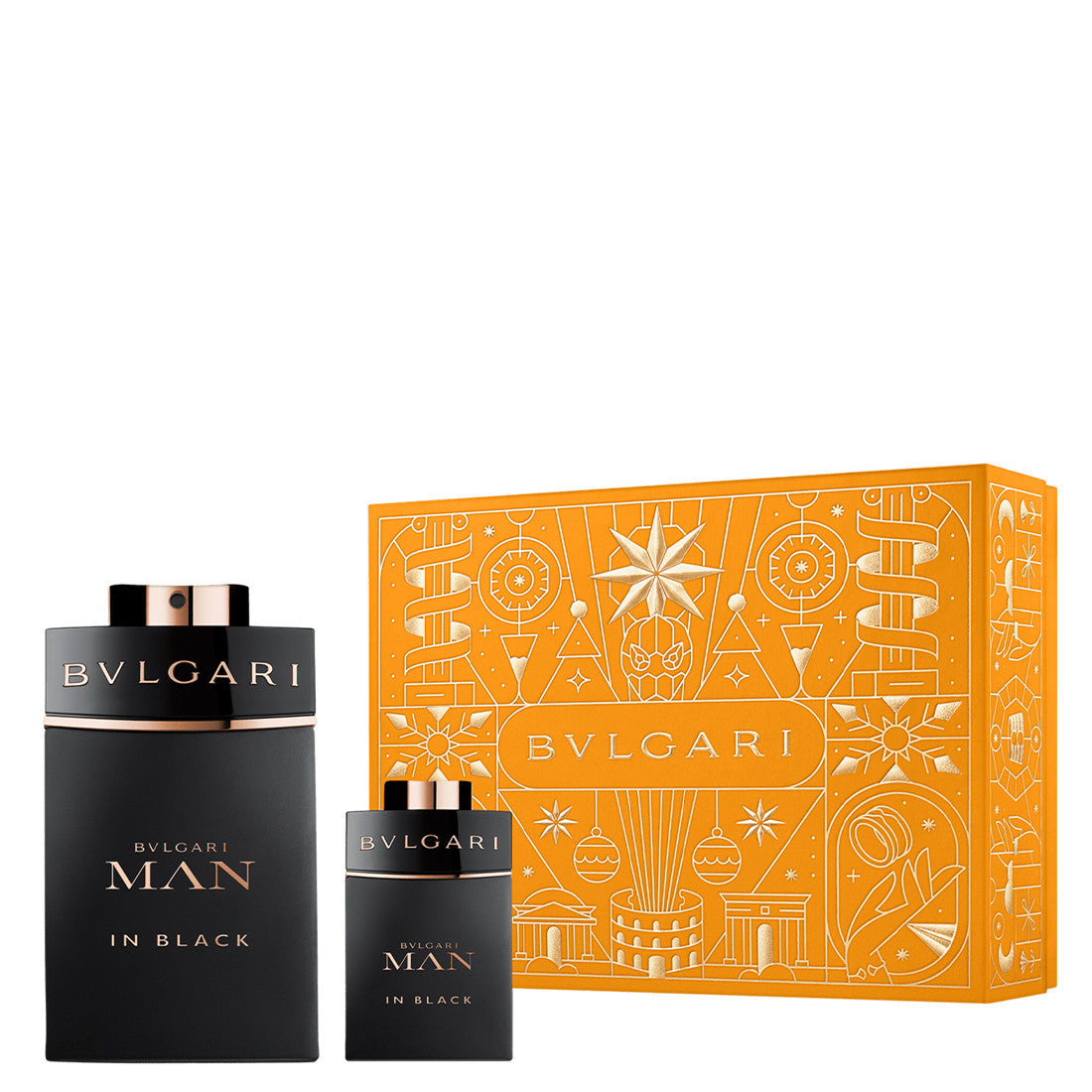 Bulgari Man In Black Pudełko na wodę perfumowaną 100 ml + 15 ml