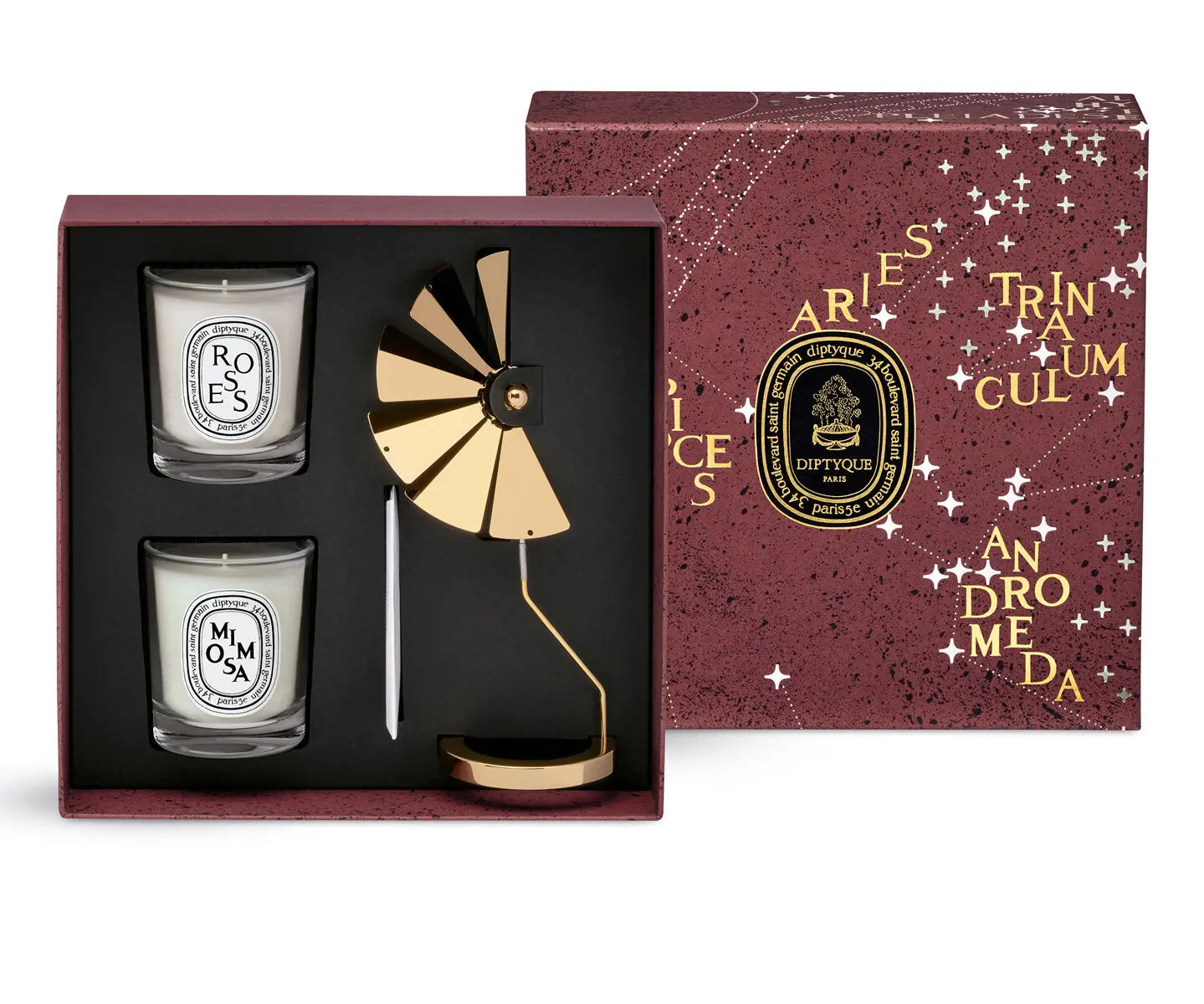 Diptyque COFFRET CARROUSEL (ROSES &amp; MIMOSA) Ed. Lim. 1 pièce 2x70g