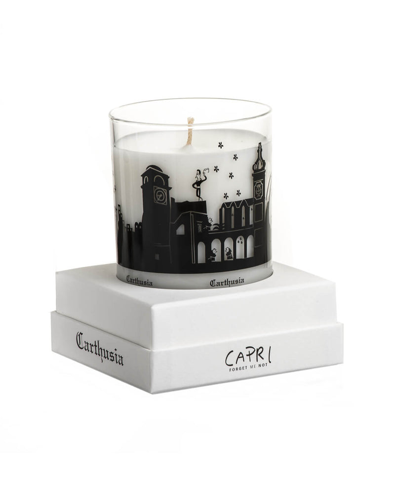 Carthusia Capri Forget Me Not Scented Candle Fig Essence 260γρ