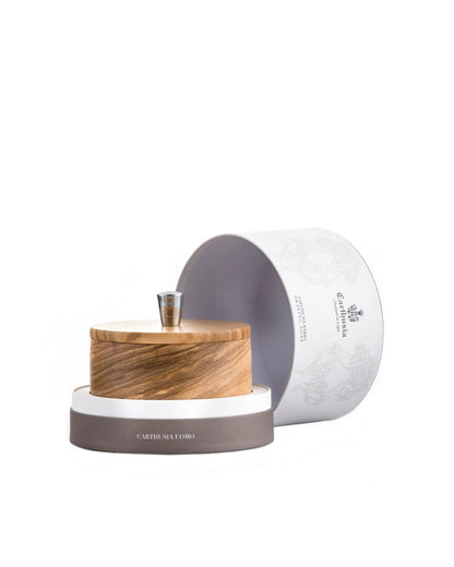 Carthusia وعاء حلاقة من خشب الزيتون